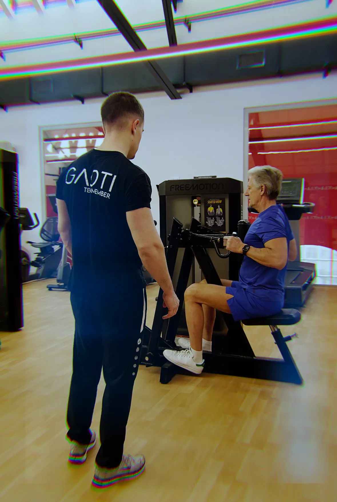 Séance de musculation